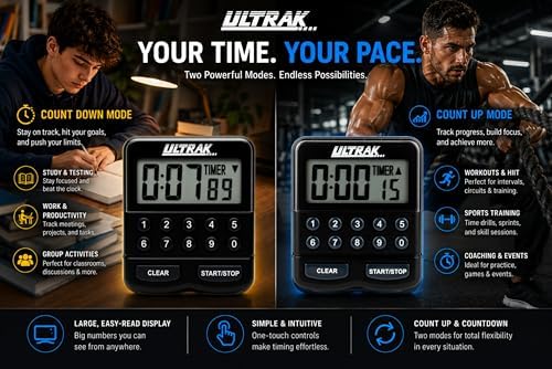ULTRAK T-3 Digital Count Up/Down Timer - Image 3