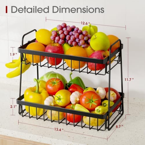 Sakugi Fruit Basket for Kitchen Counter - Image 5