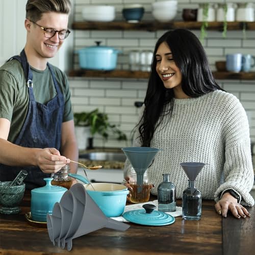 Plastic Funnels for Kitchen Use Set of 4 - Image 6