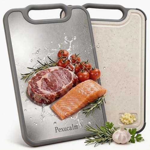Double-Sided Titanium Cutting Board by Pexucalm