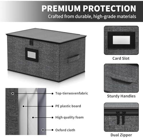 2-Pack Wine Glass Storage Box - Image 4