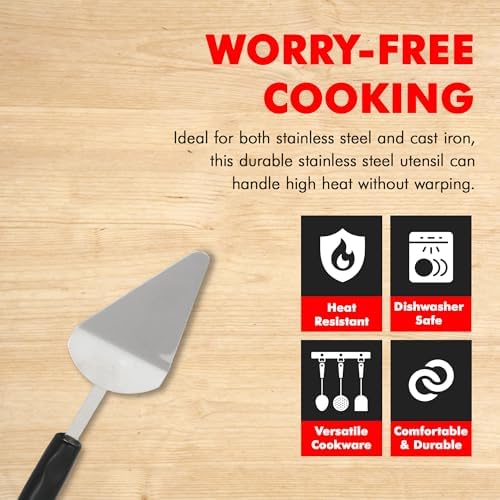 Chef Craft Select Pie/Cake Server, 11.5 inch, Stainless Steel - Image 2