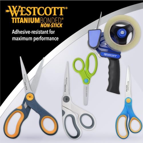 Westcott 8-Inch Non-Stick Titanium Scissors - Image 5