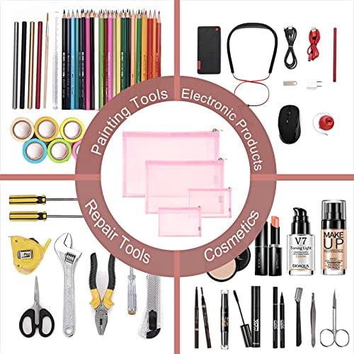 EASYFUN Mesh Pouch, Make up Bag - Image 7