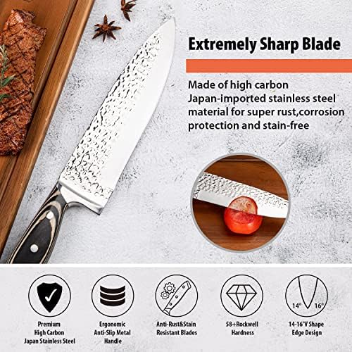 15 Pieces Kitchen Knife Set - Image 6