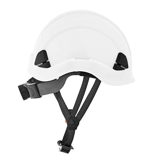 Jackson Safety CH300 Climbing-Style Hard Hat - Non-Vented Construction Helmet with Chin Cup - ANSI Z89.1 & OSHA Compliant - (Multiple Colors)
