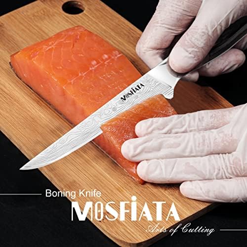 MOSFiATA 6" Boning Knife, Sharp Kitchen Cooking Knife - Image 2