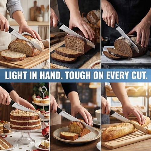 Cutluxe Bread Knife with Cover - Image 5