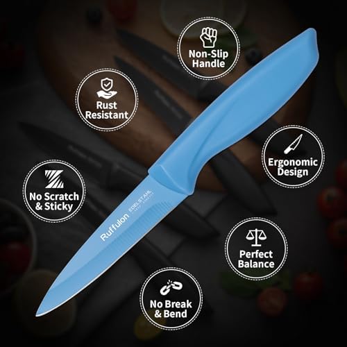 Fruit and Vegetable Knives Set, Sharp Stainless Steel - Image 3