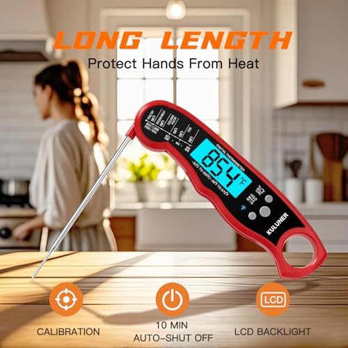 KULUNER Digital Instant Read Meat Thermometer - Image 5
