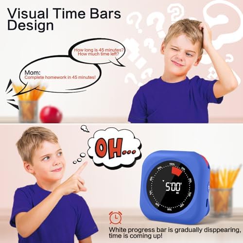 Visual Timer for Classroom Rechargeable, 10-Hour Digital Timers - Image 2