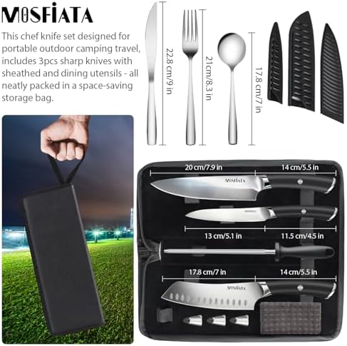 MOSFiATA Kitchen knives set - Image 3