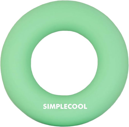 Grip Strength Trainer Hand Gripper Strengthener. Hand Finger Wrist Forearm Workout Exerciser for Strength Training Rock Climbing Athletes Rehabilitation Stress Relief. Silicone Rings 3.5 Inch.