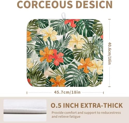 Tropical Leaves Flower Drying Mat - Image 2