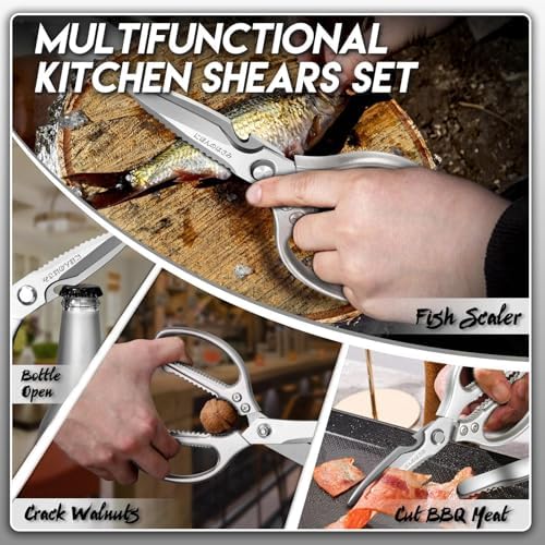 TIJERAS Kitchen Scissors Shears Set - Image 3