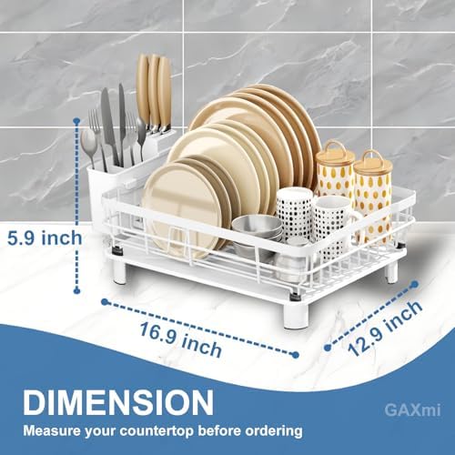 GAXmi Dish Drying Rack with Drainboard - Image 4