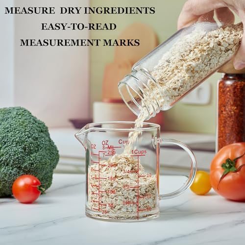 Ackers Mirror Graduated Glass Measuring Cup - Image 5