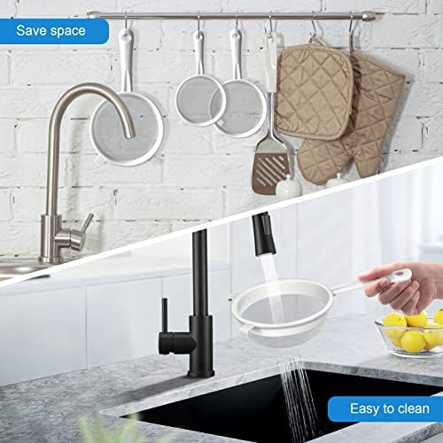 4 Pcs Fine Mesh Strainer Set, Plastic Nylon Sieve Colander - Image 4