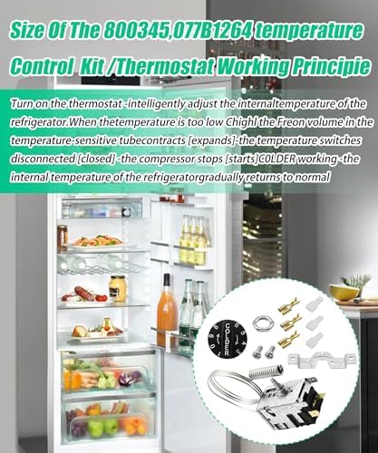800345, 077B1264 Refrigerator Temperature Control Kit - Image 2