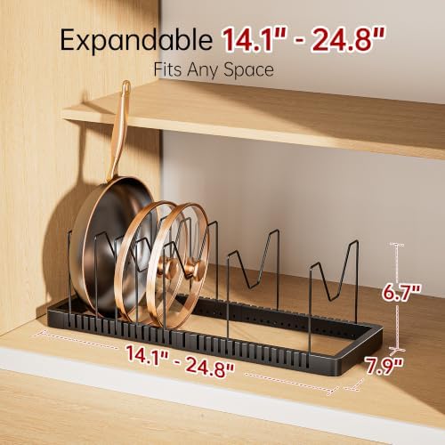 ORDORA Expandable Pot and Pan Organizer - Image 2