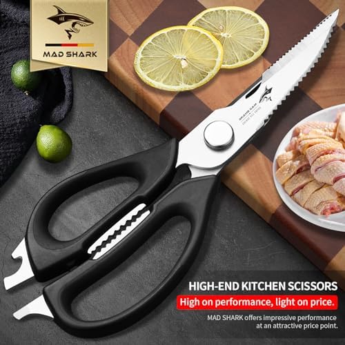 MAD SHARK Kitchen Scissors All Purpose Kitchen Shears Come Apart - Image 4