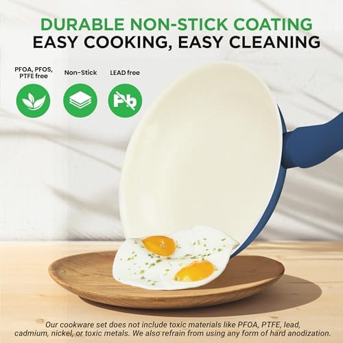 Nutrichef 54 Piece Professional Grade Complete Home Kitchen Cookware Set - Image 3