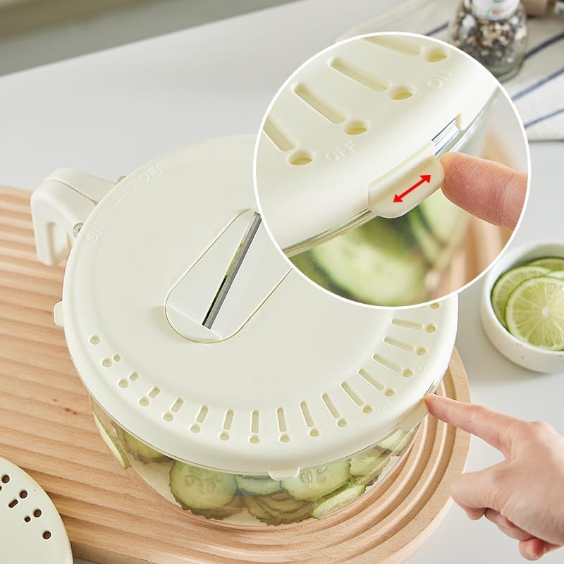 Fruit Washing Bowl with Strainer, Colander - Image 4