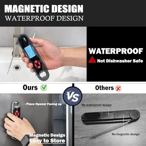 3 in 1 Meat Thermometer Digital, Use - Image 3