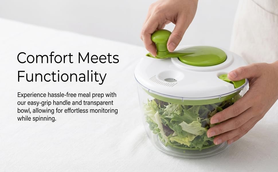 Salad Spinner-Lettuce Spinner - Image 5