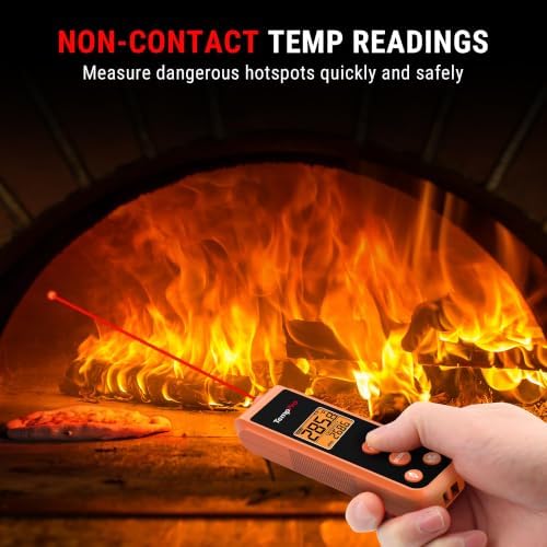 TempPro TempScan Mini-Sized Infrared Thermometer Gun - Image 3