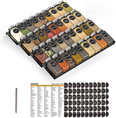SpaceAid Spice Drawer Organizer by SpaceAid