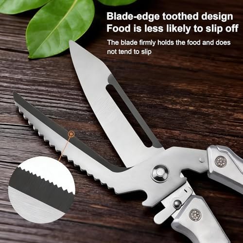 multifunctional kitchen scissors set, herb scissors - Image 5