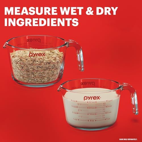 Pyrex Essentials Glass Measuring Cups Set - Image 3