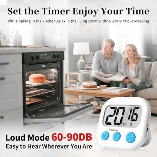 ZILLEEN Digital Kitchen Classroom Timers - Image 4
