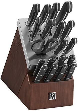 HENCKELS Classic Razor-Sharp 20-Piece Self-Sharpening Knife Set, Chef Knife - Image 4