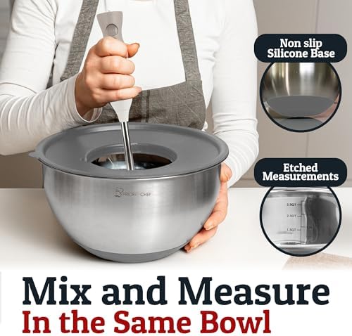 Priority Chef Stainless Steel Mixing Bowls - Image 2
