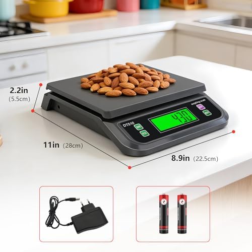 66lbs/30kg Large Digital Kitchen Scale - Image 2