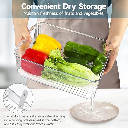 14 Pack Fridge Organizers and Storage - Image 4