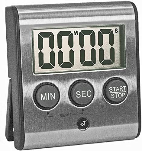 Elegant Digital Kitchen Timer Stainless Steel - Image 7