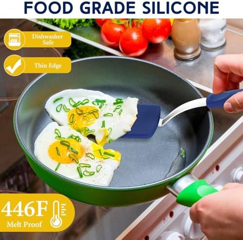 Small Silicone Spatula Mini Silicone Cookie Spatula - Image 4