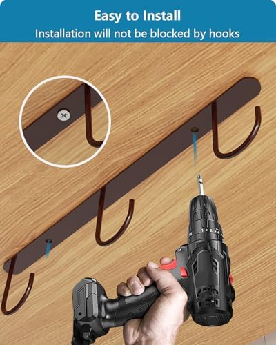 3 Pack Mug Hooks Under Cabinet - Image 6