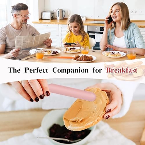 6 Pcs Silicone Jar Spatula, 9.4 Inch - Image 4