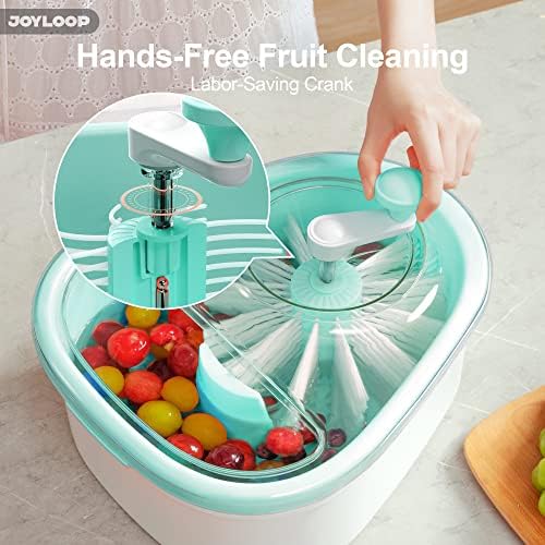 JOYMOOP Joyloop Fruit Washer, Fruit Cleaner Spinner - Image 3