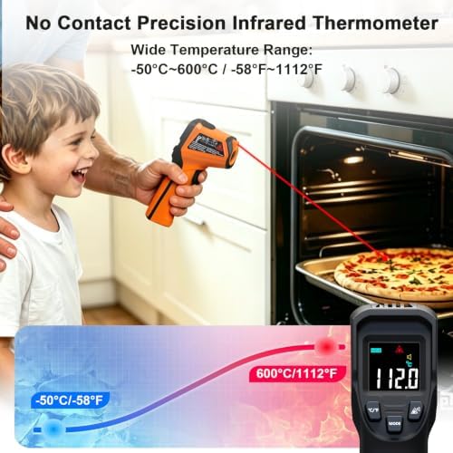 Infrared Thermometer Laser Temperature Gun - Image 4