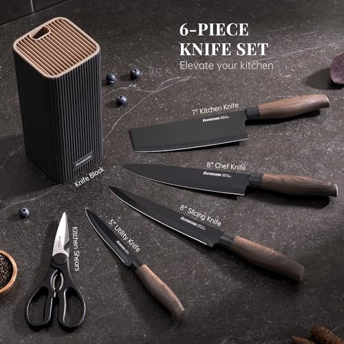 Astercook Knife Set, 6-Piece Kitchen Knife Set - Image 2
