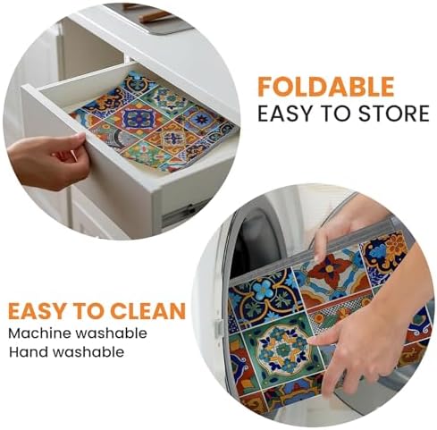 Talavera Mexican Tiles Dish Drying Mat - Image 5