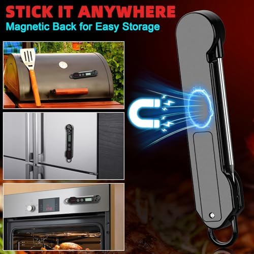 Professional Digital Meat Thermometer Instant Read Waterproof – Folding Probe - Image 7
