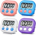 4 Pack Digital Kitchen Timer Magnetic Digital Timer by Unknown