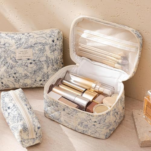 HBselect Quilted Makeup Bag - Image 3