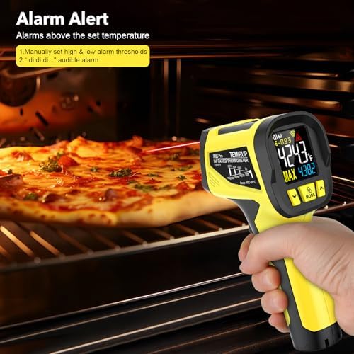 Infrared Thermometer, Laser Temperature Gun，-40°C~800°C/ - Image 6